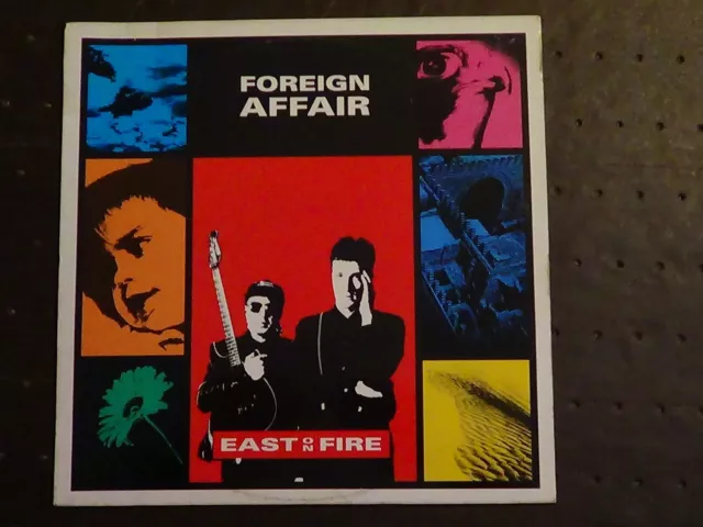 Foreign Affair ‎– East On Fire LP 1990 Italia M/VG+