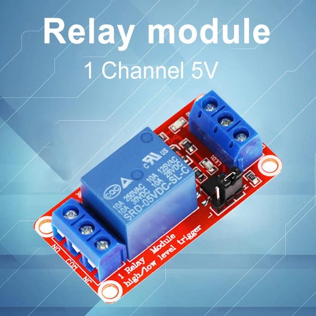 5 Stück 5V 1K Relaismodul – High-Level Trigger, Kompatibel Mit Arduino KY-019, Für PIC AVR DSP ARM