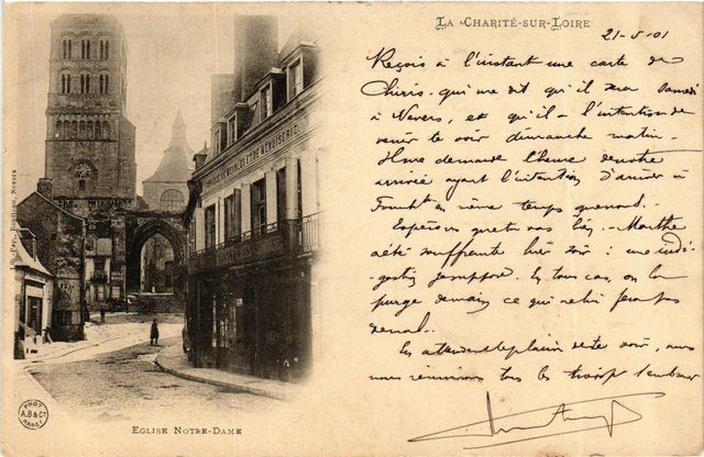 CPA La Charite-sur-Loire - Church of Notre-Dame FRANCE (915694)