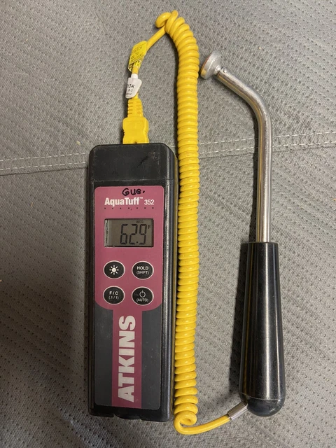 Atkins Aqua Tuff 352 Waterproof Thermocouple Digital Thermometer
