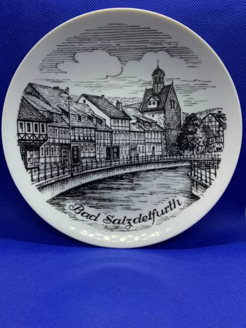 Bad Salzdetfurth Hand painted Wall Display Plate