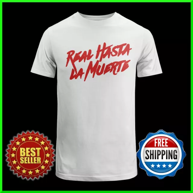  Anuel-AA-Real-Hasta-La-Muerte Shirt Fashion Men's t Shirts top  Black Small : Clothing, Shoes & Jewelry