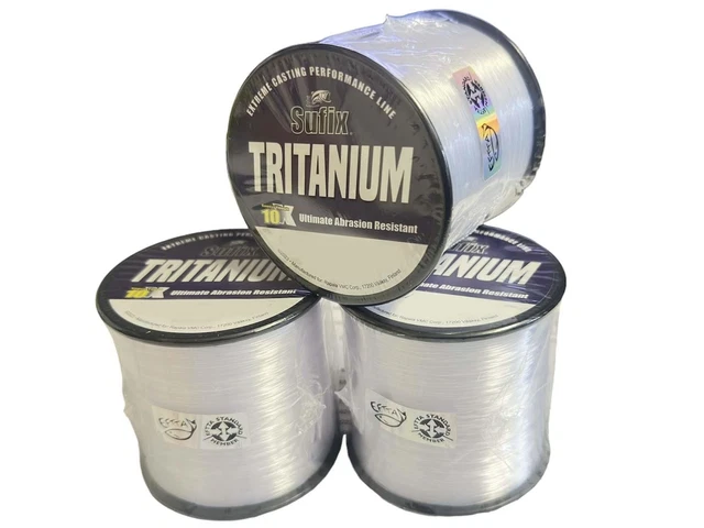 Flipping Pitching Line Sufix Tritanium Plus Fishing Line 25lb Dark