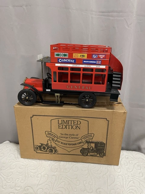 A vintage George Carette Jan Blenken ford model car in pre-owned condition with use related marks