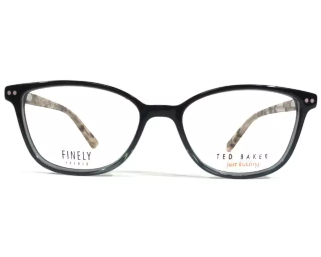Ted Baker Petite Eyeglasses Frames B869 BLK Brown Blue Pink Cat Eye 47-15-130