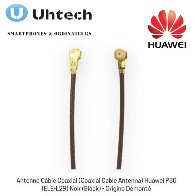 Antenne Câble Coaxial Pour Huawei P30 Pro (VOG-L29) - Blanc - Origine Démontée - Bon état Fonctionnel