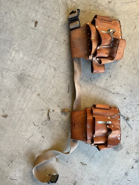 CLC Custom Leather Craft Tool Belt Full Grain Cowhide