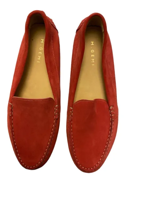 M. Gemi The Felize Poppy Suede Loafer