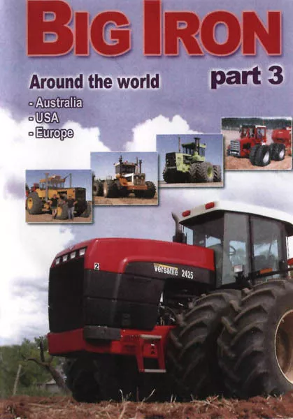 Big Iron Part 3, Around the world - Australia - USA - Europe, DVD