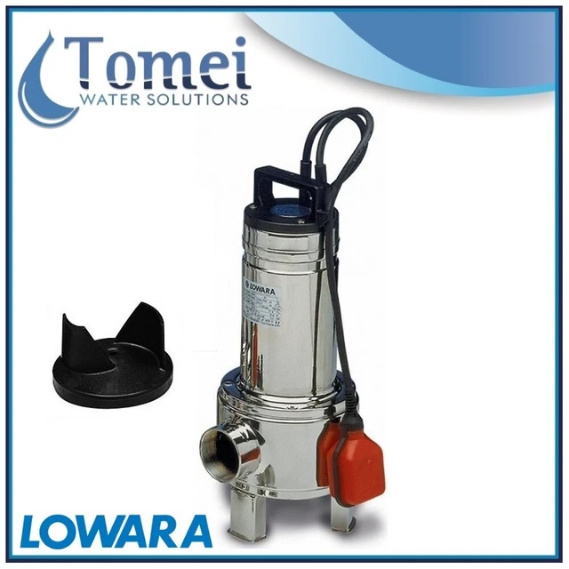Elettropompa sommersa acque sporche DOMO7 0,55kW 230V Bicanale c/Galleggi Lowara