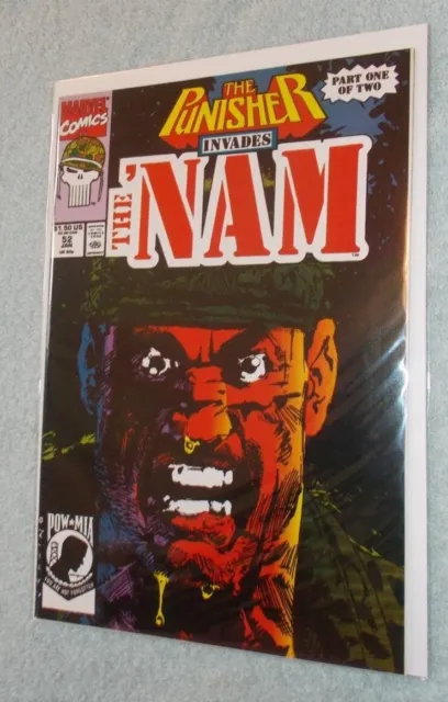 The Nam # 52 1991 Marvel War Comic Doug Murray Vg (Thank You Vets!) The Punisher