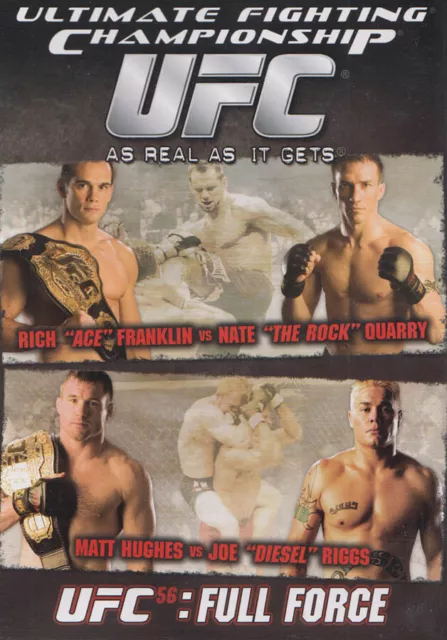 UFC (Ultimate Combats Championnat) À. 56 Neuf DVD