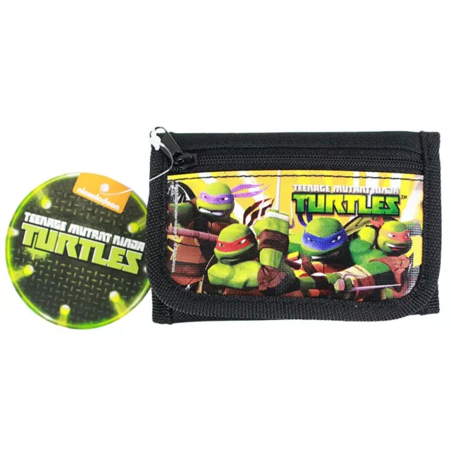 Nickelodeon Teenage Mutant Ninja Turtles Trifold Wallet NWT