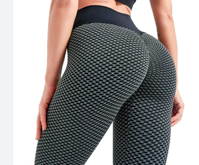 BUTT PUSH UP Leggings Black XS Small Anti Cellulite Activewear Honeycomb  Ruch £2.82 - PicClick UK