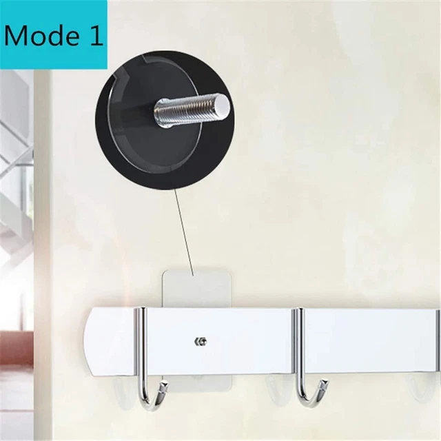 30 Pcs Seamless Self Adhesive Hanging Nail Screw Stickers Punch-free Wall Hook 5