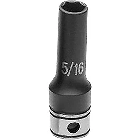 3/8" Drive x 7/16" Deep Duo-Socket - 6 Point 81014D Grey Pneumatic 81014D 0