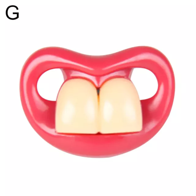 Funny Buckteeth Big Mouth Dummy Nipple Teat Baby Pacifier Soother Teether Toy 5