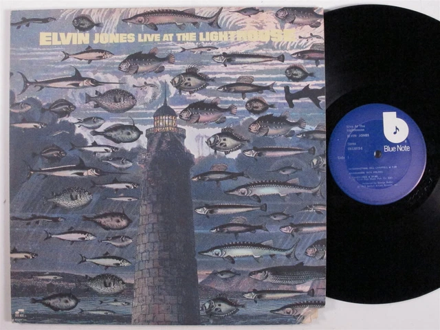 米2LP Elvin Jones Live At The Lighthouse BNLA015G BLUE NOTE /00500 Elvin Jones : Live At The Lighthouse (LP, Vinyl record album