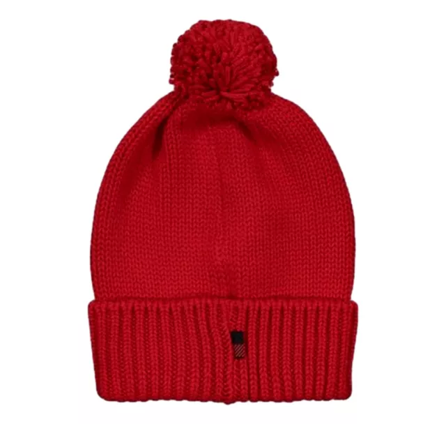 WOOLRICH W'S Serenity Beanie Hat Cappello Donna Rosso WWACC1460