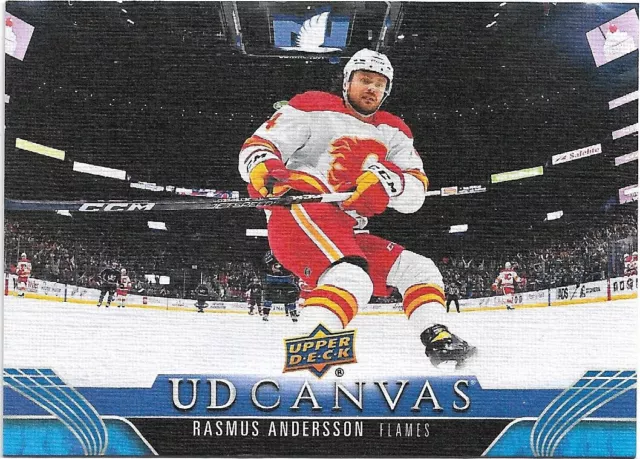 Rasmus Andersson 2022-23 Upper Deck Extended Series Canvas Card #C285