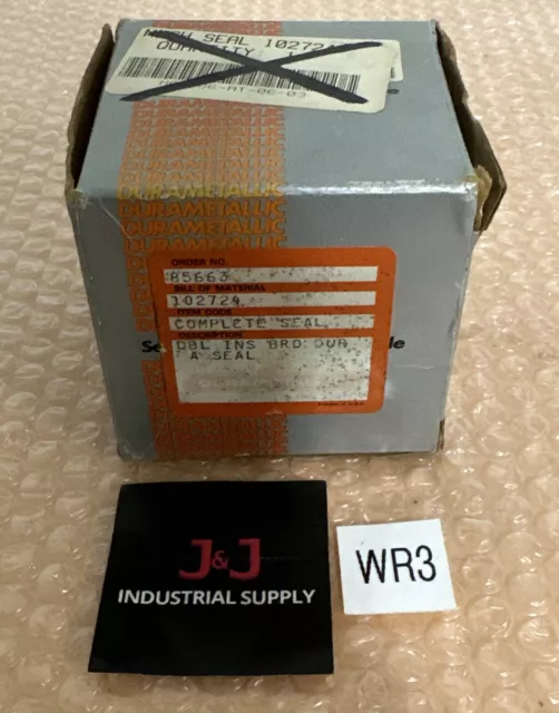 NEW IN BOX- Flowserve DuraMetallic Mechanical Seal Kit P/N 102724 | FAST SHIPPED