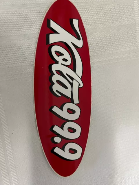 Vintage KOLA  Oldies Radio 99.9 FM Bumper Decal/ Sticker