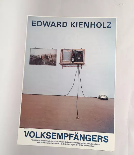 * Edward Kienholz * Volksempfängers * 1979 * Plakat *