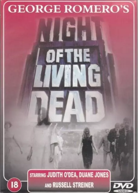 Night of the Living Dead Judith O'Dea, Duane Jones and RusselStreiner DVD