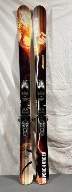 Nordica Supercharger Enforcer 169cm Twin-Tip All-Mtn Skis Marker DIN 12 Bindings
