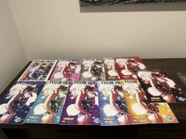 Taylor Swift 1 Comic Book All 11 Variants -Eras Tour- 500 Bedrock City Comics