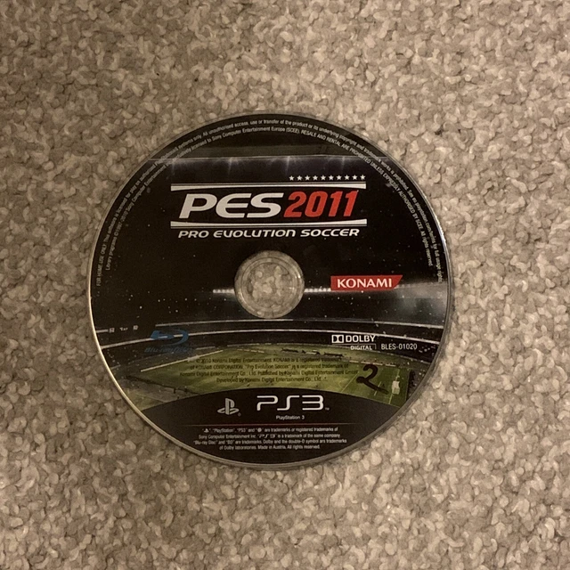 PES 2011 Pro Evolution Soccer PS3 Game disc only