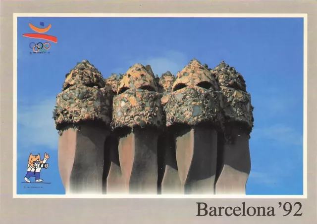 1992 Olympic Games Barcelona, original postcard.