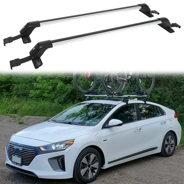 FOR HYUNDAI IONIQ EV Elantra Saloon Roof Rack Cross Bars Luggage Cargo