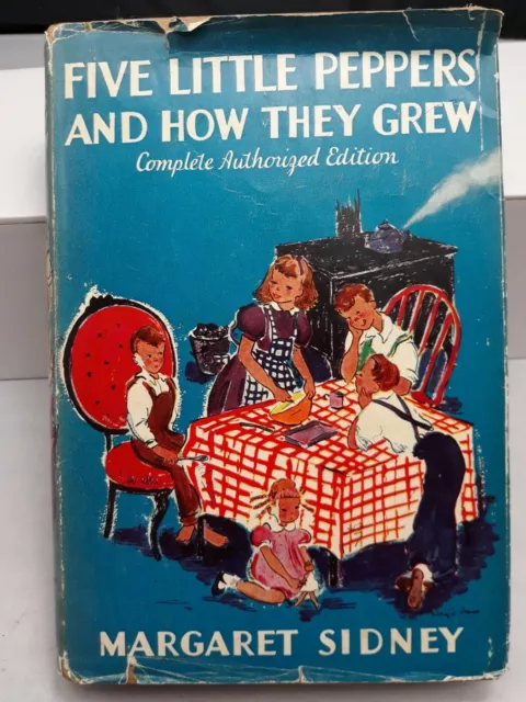 FIVE LITTLE PEPPERS and How They Grew 1936 by Margaret Sidney Blue ...