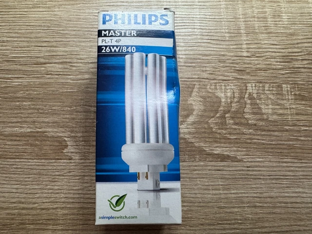 Lot De 10 Ampoules LED Philips Master PL-C – 13W, Blanc Froid 4000K – Éco