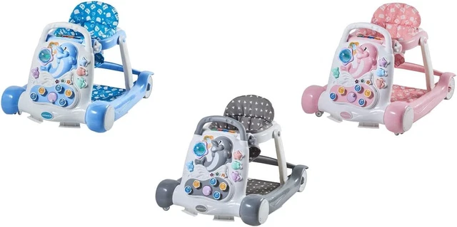 Andador Pinball 3 IN 1 Al Venta Unitaria- Disponible -azul Claro