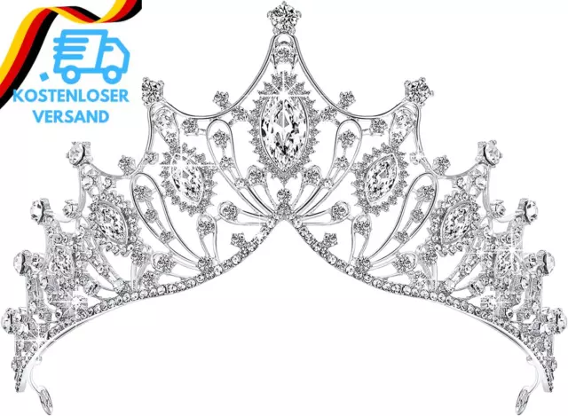 Hochzeit Diadem, Krone Strass, Krone Kristalle Tiara, Braut Tiara Diadem, Diadem