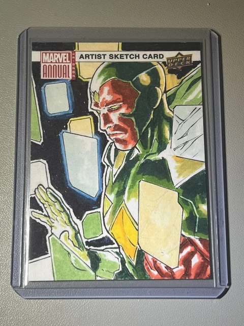 2020-21 Marvel Annual Artist Sketch Cards by Jomar Bulda Vision