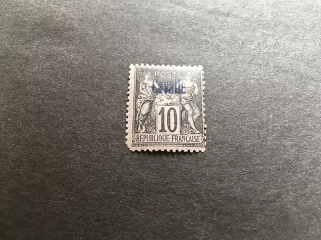 CF - Cavalle N° 4 * MH - C. 220,00 E. - B -  Surch. Authentique - Voir Photos