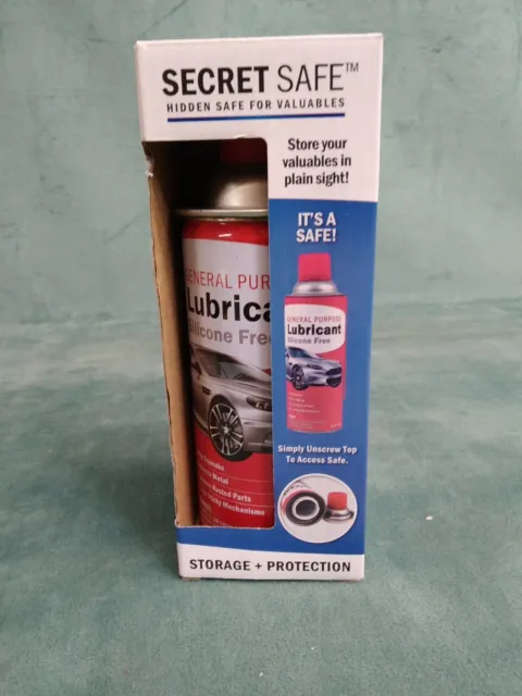 REAL Car Lubricant Can Diversion Stash/Safe Hidden Storage Hide in plane sight