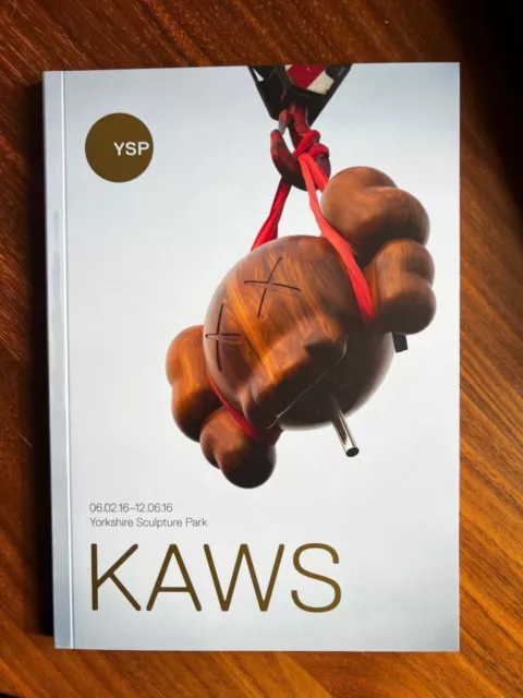KAWS Behind The Scenes at YSP Guide 2016 Soldout (w no banksy invader pic )