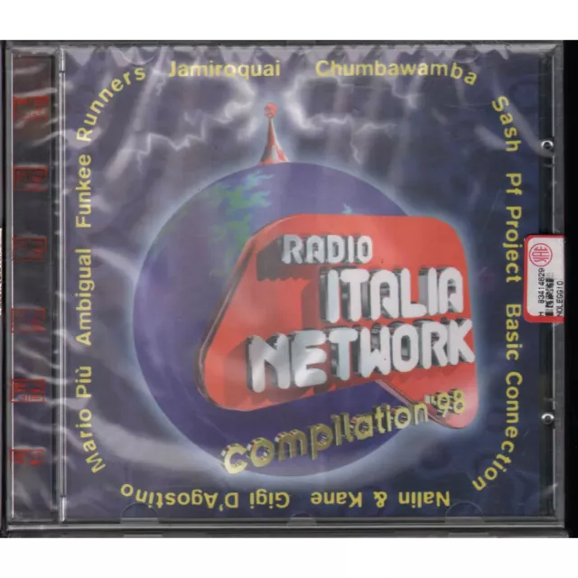 Aa.vv.‎ Cd Radio Italia Network Compilation '98 / Emi 4 93998 2 Sigillato