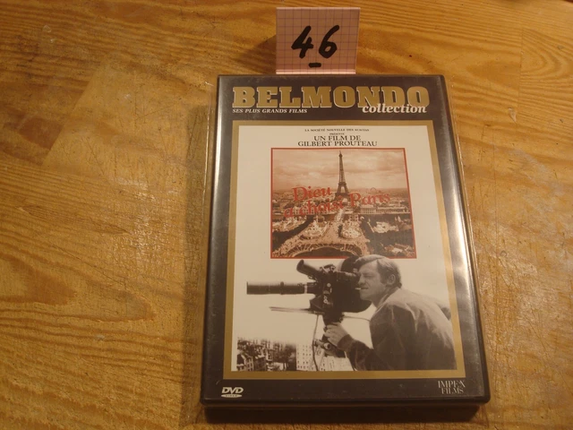 DVD  "DIEU A CHOISI PARIS" Jean-Paul BELMONDO // Comme Neuf