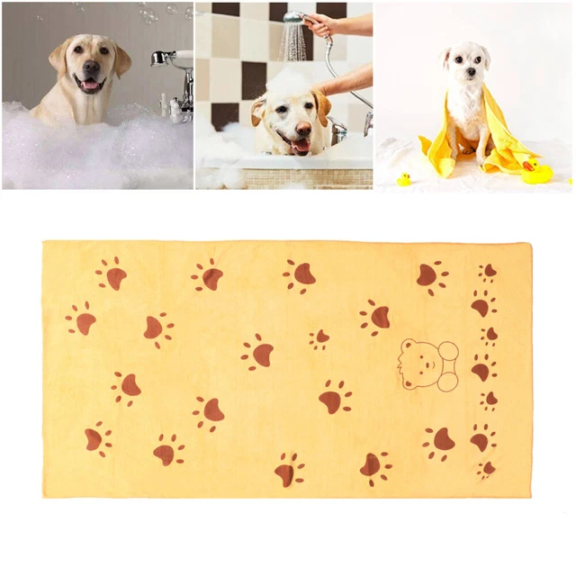Toalla de secado para perro toalla de baño para perro