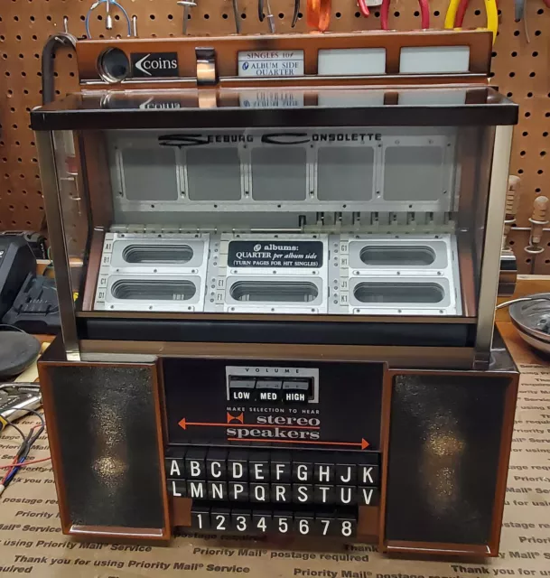 Seeburg Jukebox Wallbox Sch3 – New Old Stock! - Stock #6196