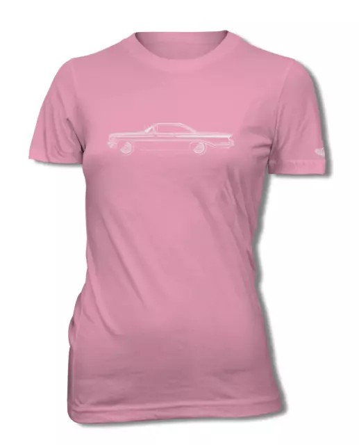 1960 Oldsmobile Super 88 Holiday Hardtop Women T-Shirt - 8 Colors - American Cot