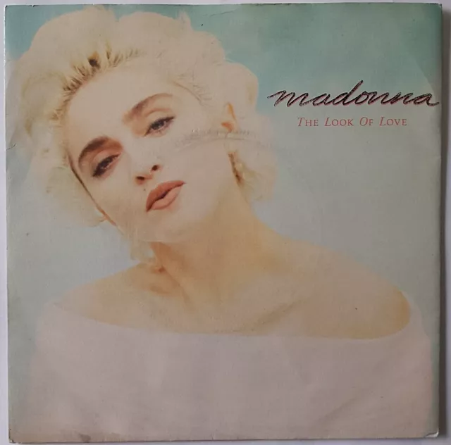 MADONNA Vinyl The Look Of Love Original 1987 UK 7 Inch Single With Silver Label