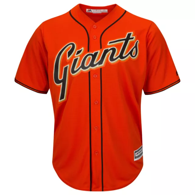 MLB Baseball Jersey San Francisco Giants Orange Cool Base Majestic Jersey