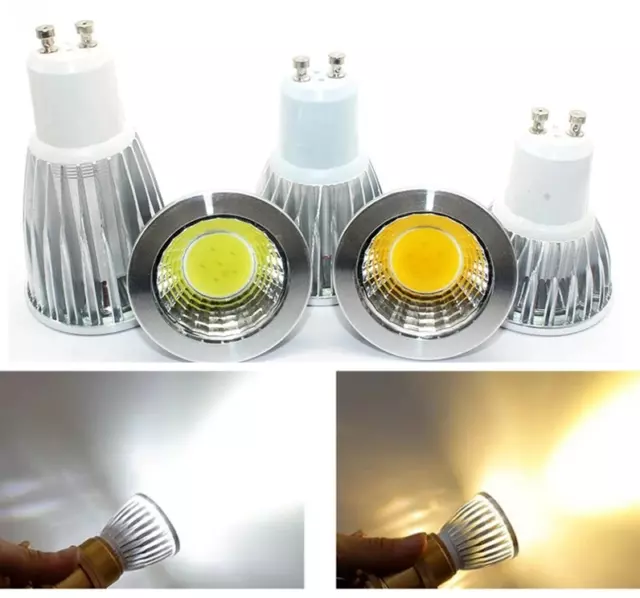 2x 3W 5W 7W 9W 12W COB LED Glühbirne Spotlight Hausbeleuchtung GU10 E27 E14 G5.3