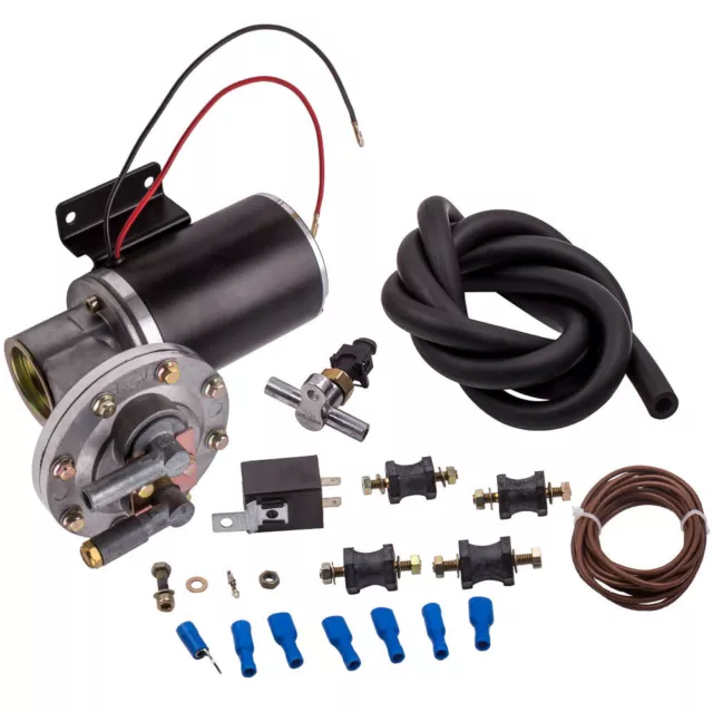 Electric Vacuum Pump Kit Mounting Hardware for Brake Booster 12 Volt 18 to 22